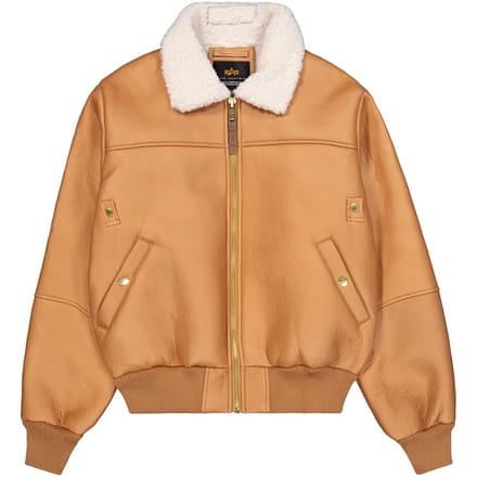 Leren jas Alpha Industries B-15 MOD