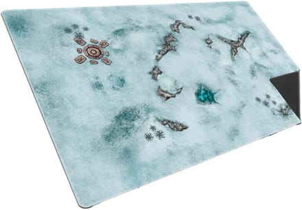 ONUS! Traianus Neoprene Two Sided Playmat – Snow - 55x90cm