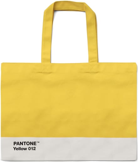 Copenhagen Design - Strandtas - Yellow 012 - Geel - Katoen - Canvas