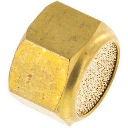 G1/4'' Gesinterd Brons Compact Binnendraad Pneumatische Geluiddemper [2 Stuks]