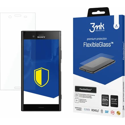 3Mk Flexibele Glas Voor Sony Z1 Beschermglas Met Versterkte Schermbescherming