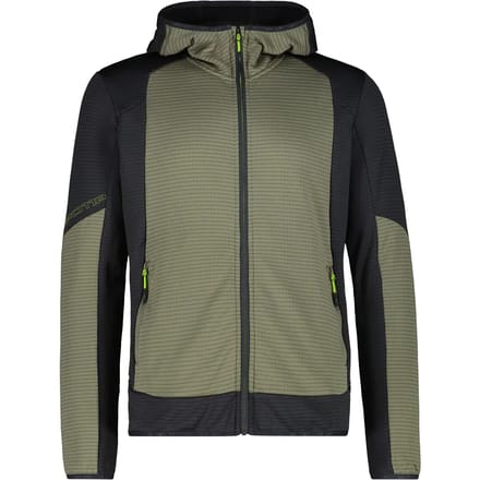 Fleece hooded vest CMP Grid Tech