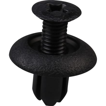 10 Stuks Bumper Druktype Retainer Zwart voor Mitsubishi: MB 253964