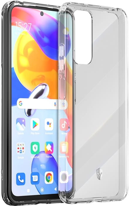 Force Case, Hoesje geschikt voor Xiaomi Redmi Note 11 Pro 4G/5G - PURE Versterkt, Transparant