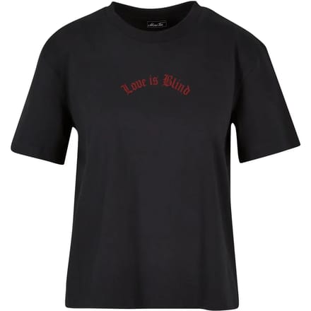 Dames-T-shirt Miss Tee Love is Blind