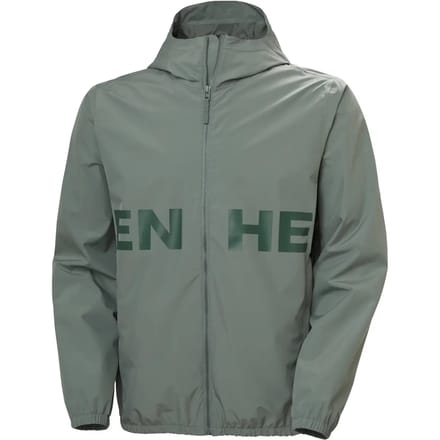 Helly Hansen Core Graphic Regenjas Groen M Man