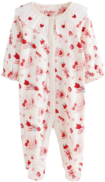 Next - Meisjes - Cath Kidston babypyjama - Crème