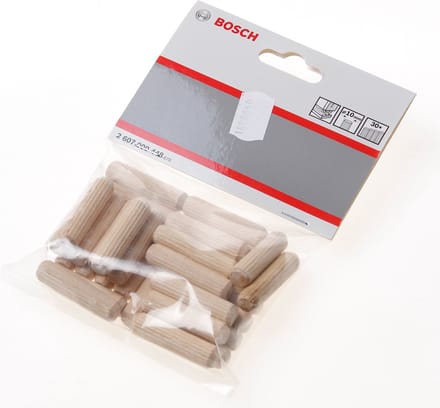 Bosch Accessories 2607000448 Houten deuvel 40 mm 10 mm 30 stuk(s)