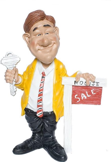 Beroepen - beeldje - makelaar - for - sale - Warren - Stratford