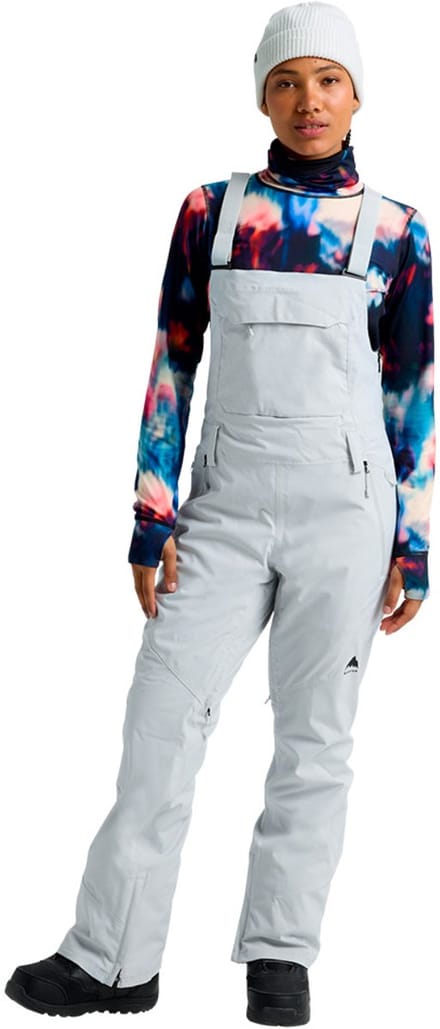 Burton Reserve 2l Stretch Slim Bib Broek Grijs XL Vrouw