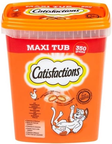 Catisfactions Snacks tube - Kattensnoepjes - Kip 350g