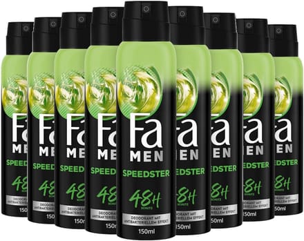 Deospray Heren - Verfrissende Spray - Dagelijkse Bescherming - 48 Uur Werking - 9 x 150 ml
