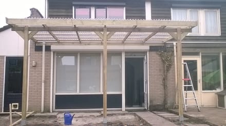 VERANDA MUURAANBOUW 5.00 X 3.00 METER CENDIC