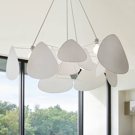 MARKET SET hanglamp Screen XXL, 90 cm, wit, papier