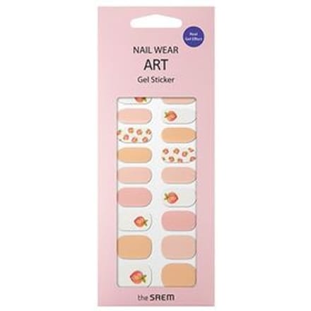 The Saem - Nail Wear Art Gel Sticker - 11 Types #10 Peach
