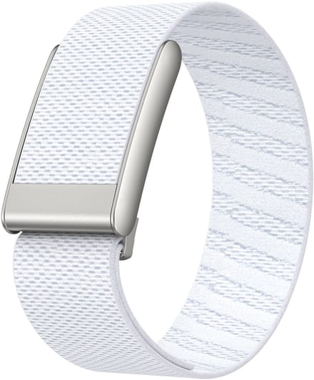 Strap-it Elastisch nylon bandje - geschikt voor de Whoop 5.0 (wit)