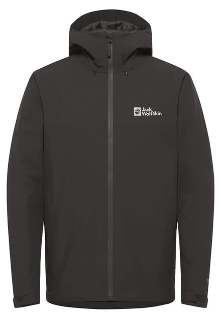 Jack Wolfskin Wisper Insulated Black Winterjas Heren