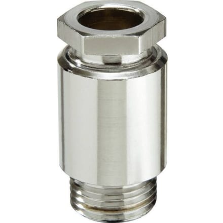 Wiska 10014484 Wartel Slagvast, Met dichting M24 Messing (vernikkeld) Natuur 1 stuk(s)