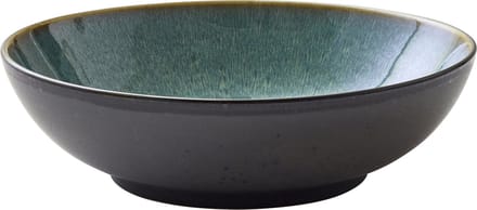 BITZ Saladekom Dia. 24 x 6 cm Zwart/Groen
