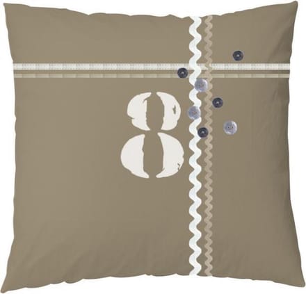 Stapelgoed Buttons - Sierkussen - Bruin - 50x50