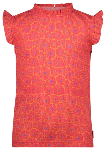 B.Nosy zomer top meisjes - roze AOP - Tamar