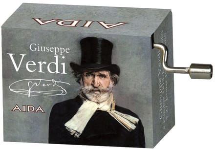 Draai Muziekdoosje Giuseppe Verdi - Aida