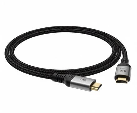 Force Case, HDMI Kabel 8K - Ultra High Speed - Extra Sterk - 1.5m, Zwart