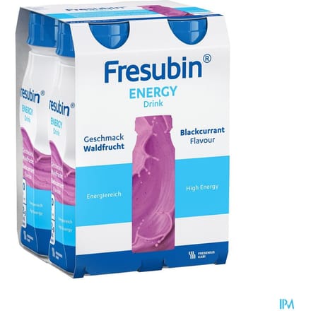 Fresubin Energy Drink 200ml Cassis/zwarte Bessen
