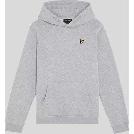 Lyle & Scott Loopback katoenen hoodie voor jongens - grijs