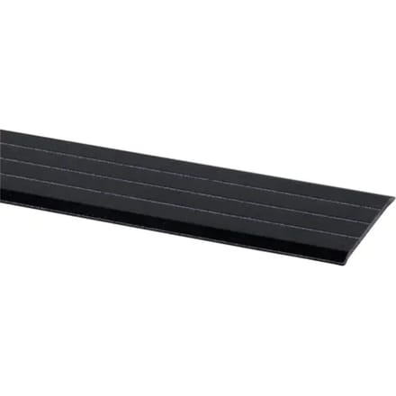 Overgangsprofiel gelijkvloers zwart zelfklevend 35 x 950 mm