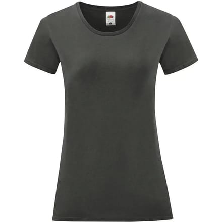 Dames-T-shirt Fruit of the Loom Iconic 150