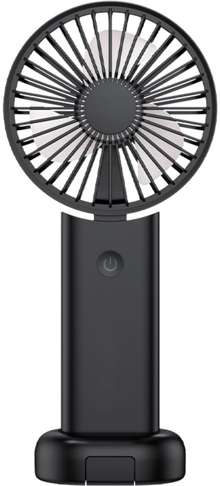 Mini USB oplaadbare handventilator - 3 snelheden, stil, draagbaar voor kantoor, thuis, buiten en op reis