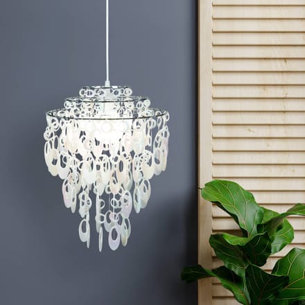 Näve Hanglamp LINA, acrylhangers parelmoer