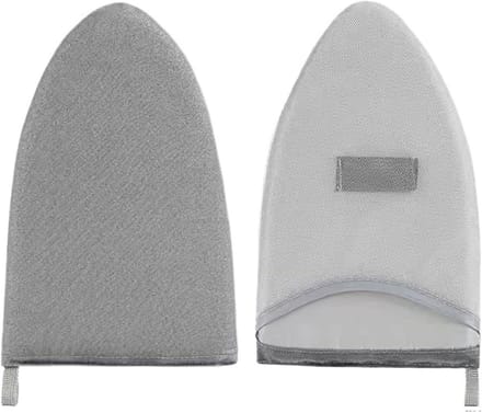 Strijkhandschoen - Stoomhulp - Kleding Strijken - Warmtebescherming - Compact - Grijs