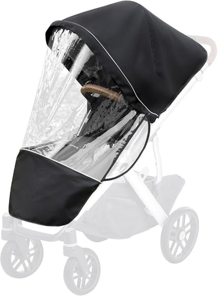 Universeel Regenscherm voor Kinderwagen - Wind- en Waterdicht