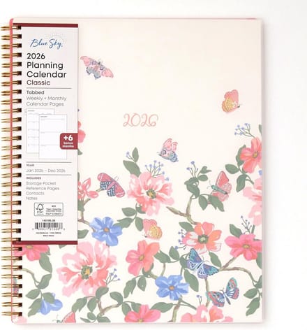 Wekelijkse en Maandelijkse Planner 2026 - Groot Formaat (8,5 x 11 inch) - Flexibele Hoes