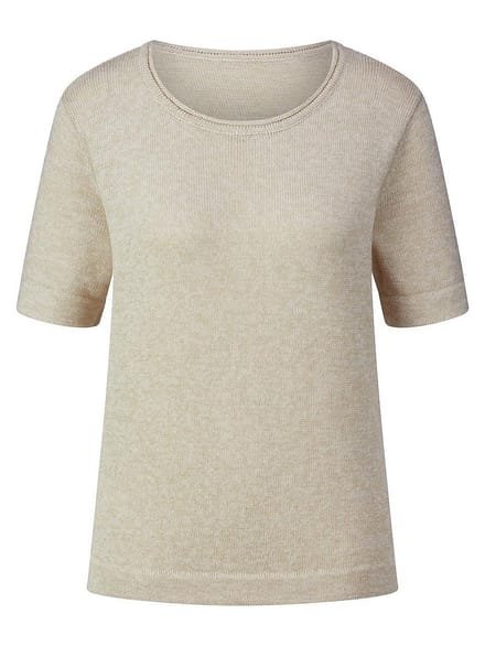 Trui ronde hals Van St. Emile beige
