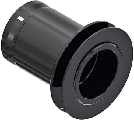 Dt Swiss 350 Shimano11s Left Achternaaf Eindkappen Zilver 12 x 142 mm