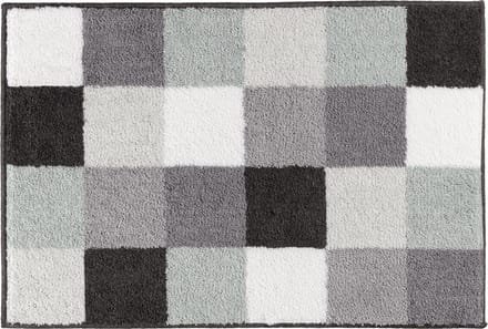 Casilin - Blocks - Antislip Badmat - 60x90 cm - Groen Grijs