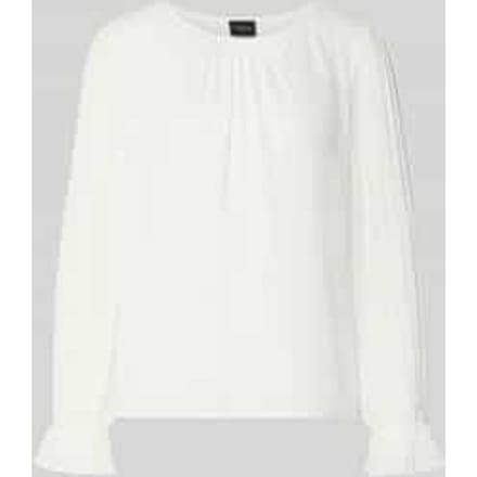 s.Oliver - female - Feestelijke blouse met geplooide mouwen