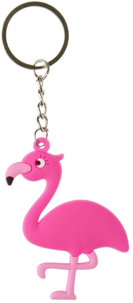 Duckiez Sleutelhanger Flamingo - 48 stuks