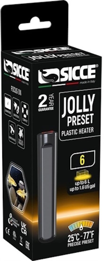Sicce Jolly Preset 6 Heater 6W