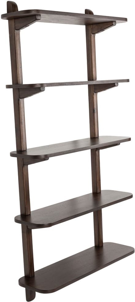 Zuiver Hogar Wandkast/ Wandplanken Donkerbruin