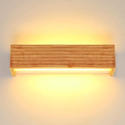 Haobosic Nordic - Spiegelverlichting - LED Hout 18W - Warm Wit 3000K - RA80 220V
