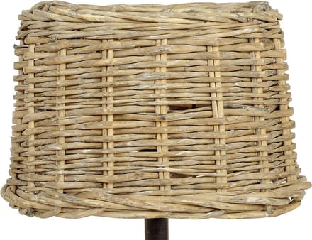 Clayre & Eef Lampenkap 25x18x16 cm Beige Rotan