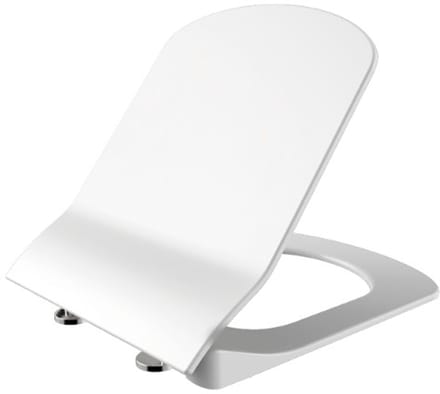 Creavit Elegant wc-zitting – softclose – Duroplast – rvs scharnieren – glanzend wit
