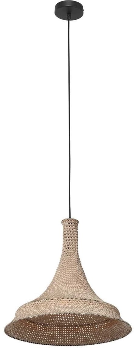 Anne Lighting - hanglamp - Marrakesch - crème - touw - Ø 50cm - E27 - 3394CR