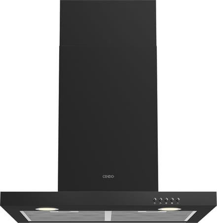 CENDO BMB506PDZ - Wand Afzuigkap - 60 cm - Zwart - 730 m³/h