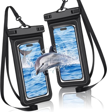 Solidchoice - Waterproof Floating Phone Case - 2 Stuks