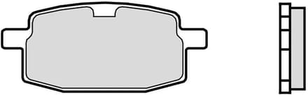 Brembo 07041 Organische Remblokken Transparant